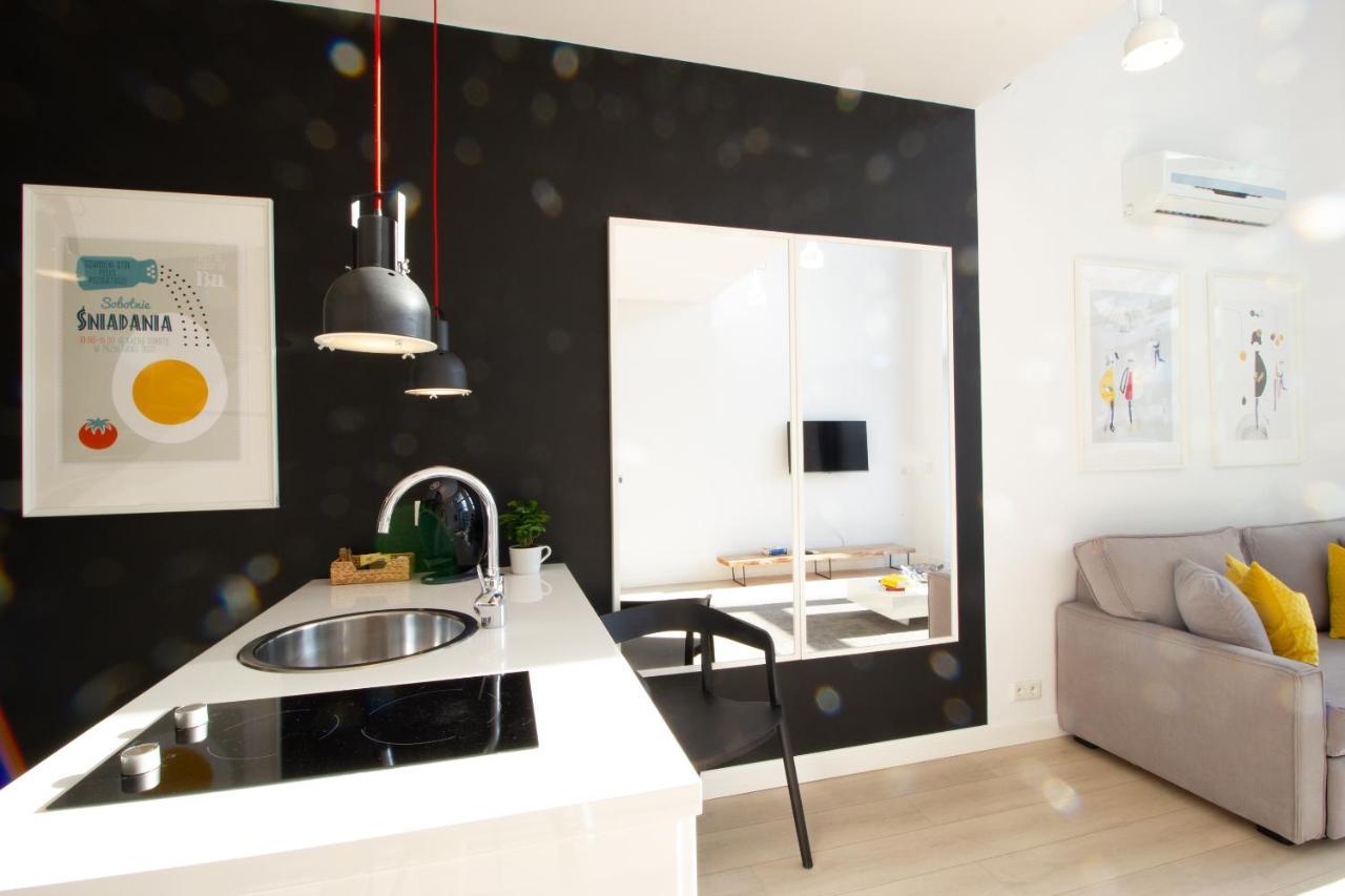 Qbik Loft Modern Apartment Varsovia Exterior foto
