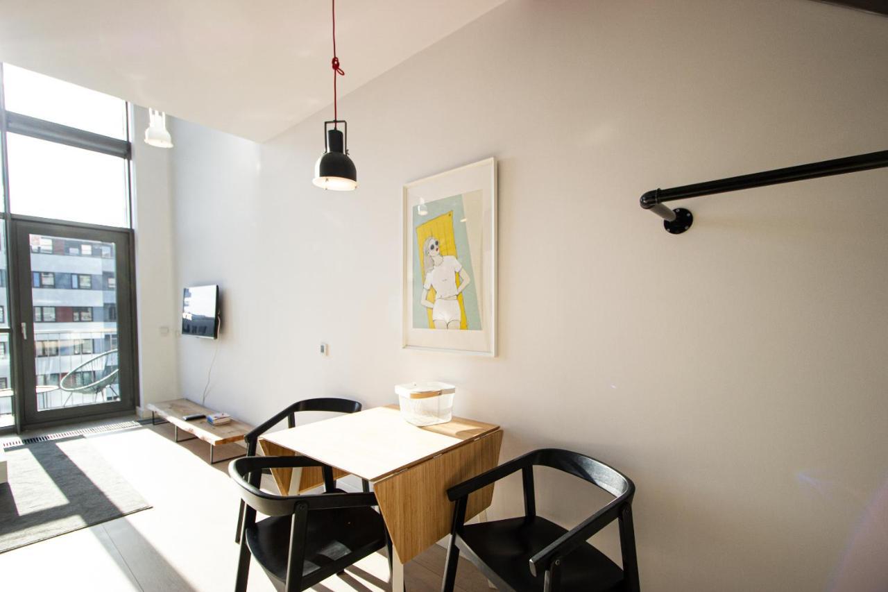 Qbik Loft Modern Apartment Varsovia Exterior foto