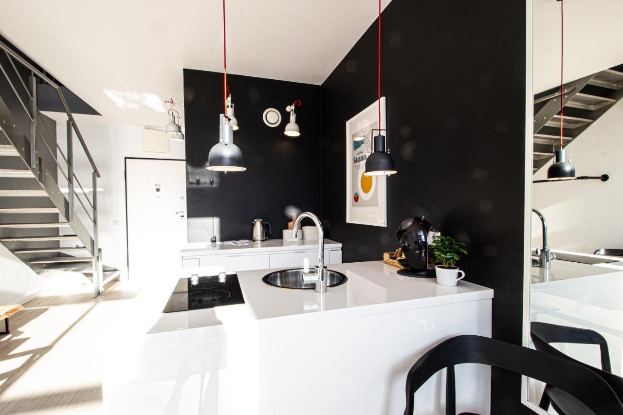 Qbik Loft Modern Apartment Varsovia Exterior foto